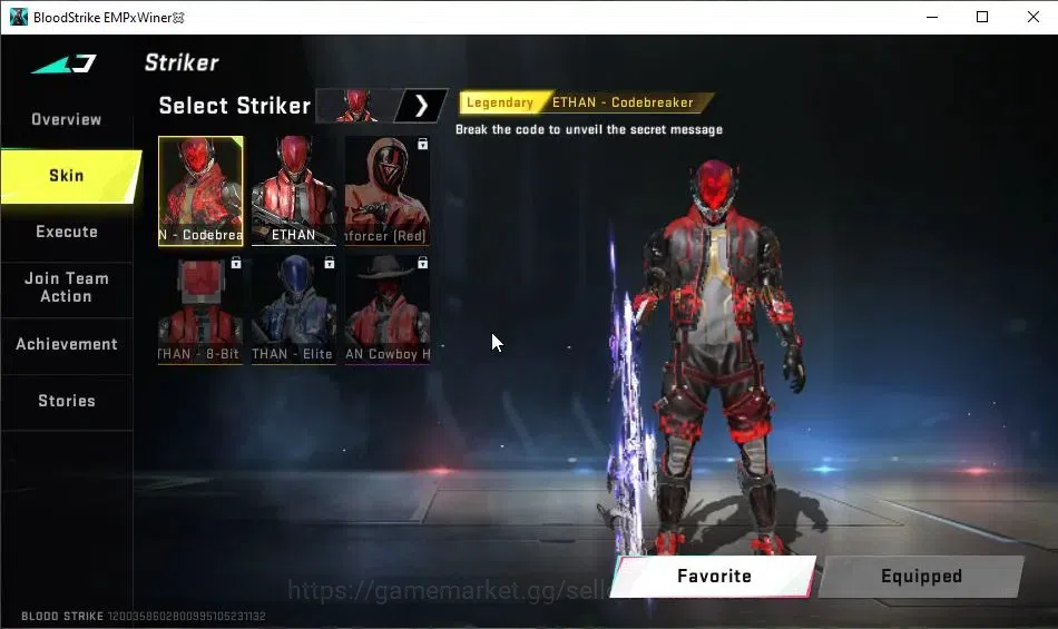 Blood Strike Accounts ASIA|9 ULTRA[VOLT,ZERO,Kar98k,AUG,M700,URB,Vector, image 6