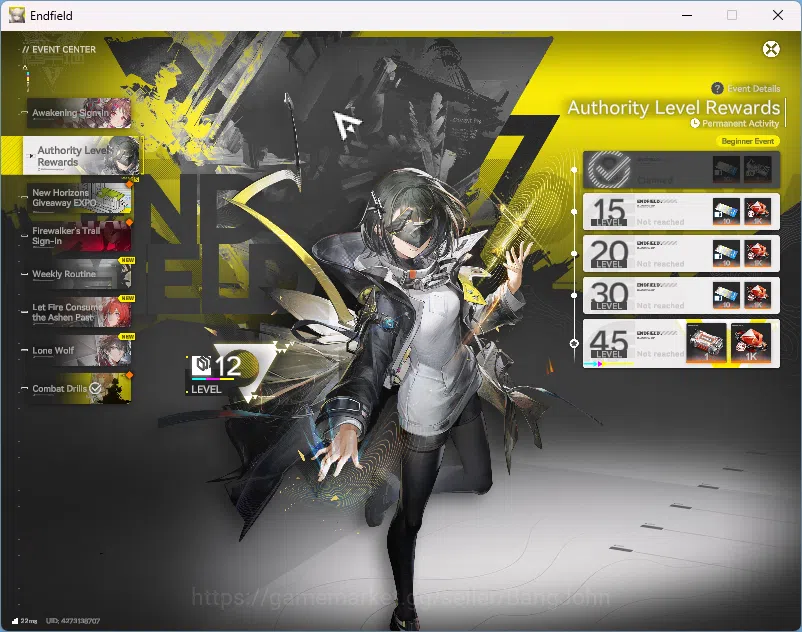 Arknights: Endfield Accounts Starter-Mid | ASIA |  6-Star Laevatian | 6-Star La image 6
