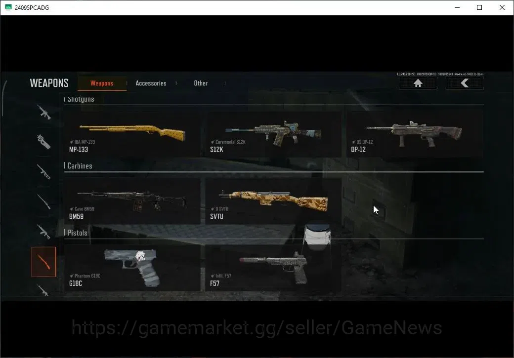 Arena Breakout Accounts MOBILE Lvl 30|SV 12.7M|CV 10M|7 Set|Decree VSS|GM image 8