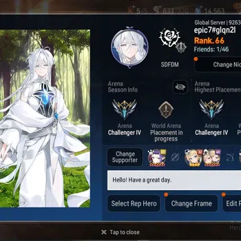 Epic Seven Accounts High-End Global|15ML (RnL, Gras.Straze, Arby, SECeline, DLilibet Etc.)1,6K MM|PoH+Bless ON|Energy