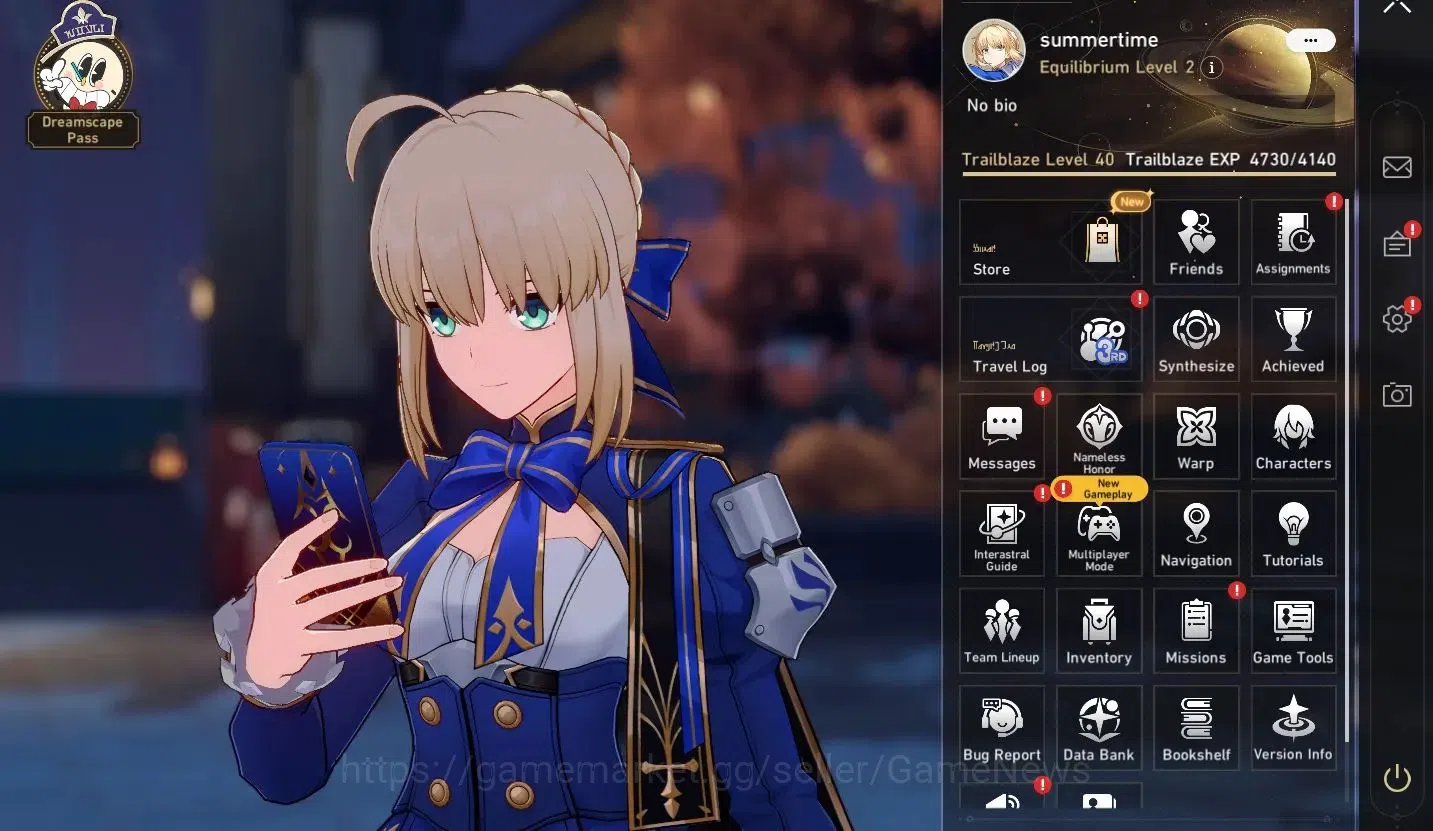 Honkai Star Rail Accounts Asia|TL 40|5 Limited| Saber+Sign, Ashveil, Kafka,  image 4
