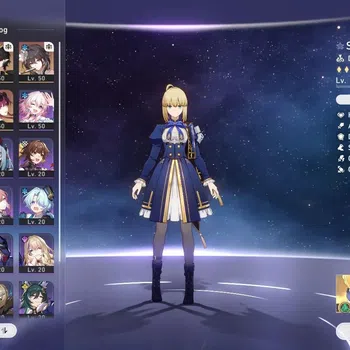 Honkai Star Rail Mid Game Asia|TL 40|5 Limited| Saber+Sign, Ashveil, Kafka,  image 1