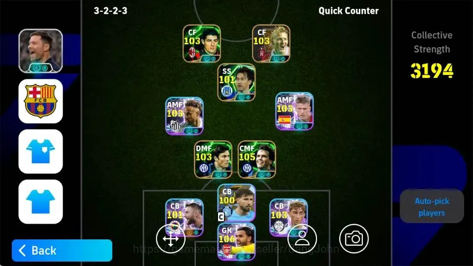 eFootball Accounts Android|PW 3194|David Raya ShowT,Lothar Matthaus E image 5