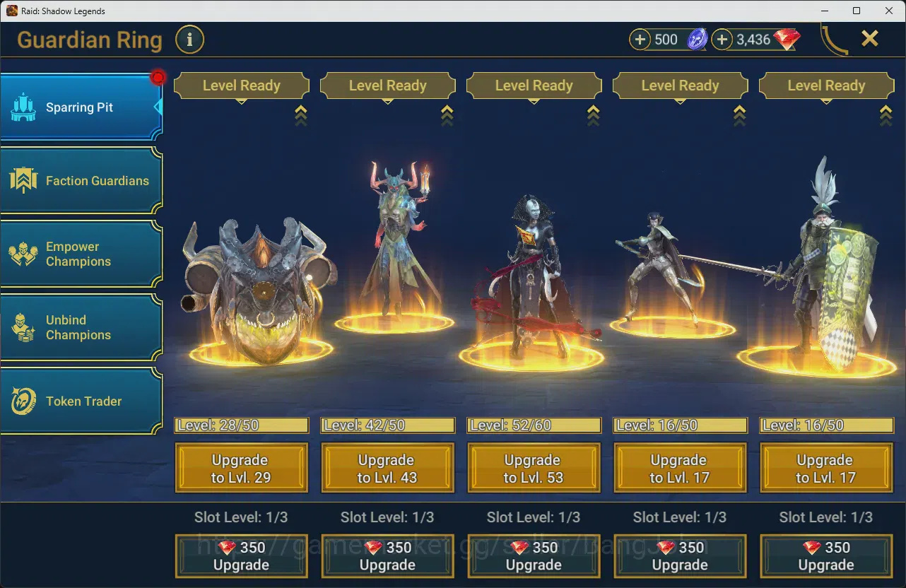 Raid: Shadow Legends Accounts Lv100Max 12MPower|5Mythic(Mezomel,Calamitus,Gizmak image 8