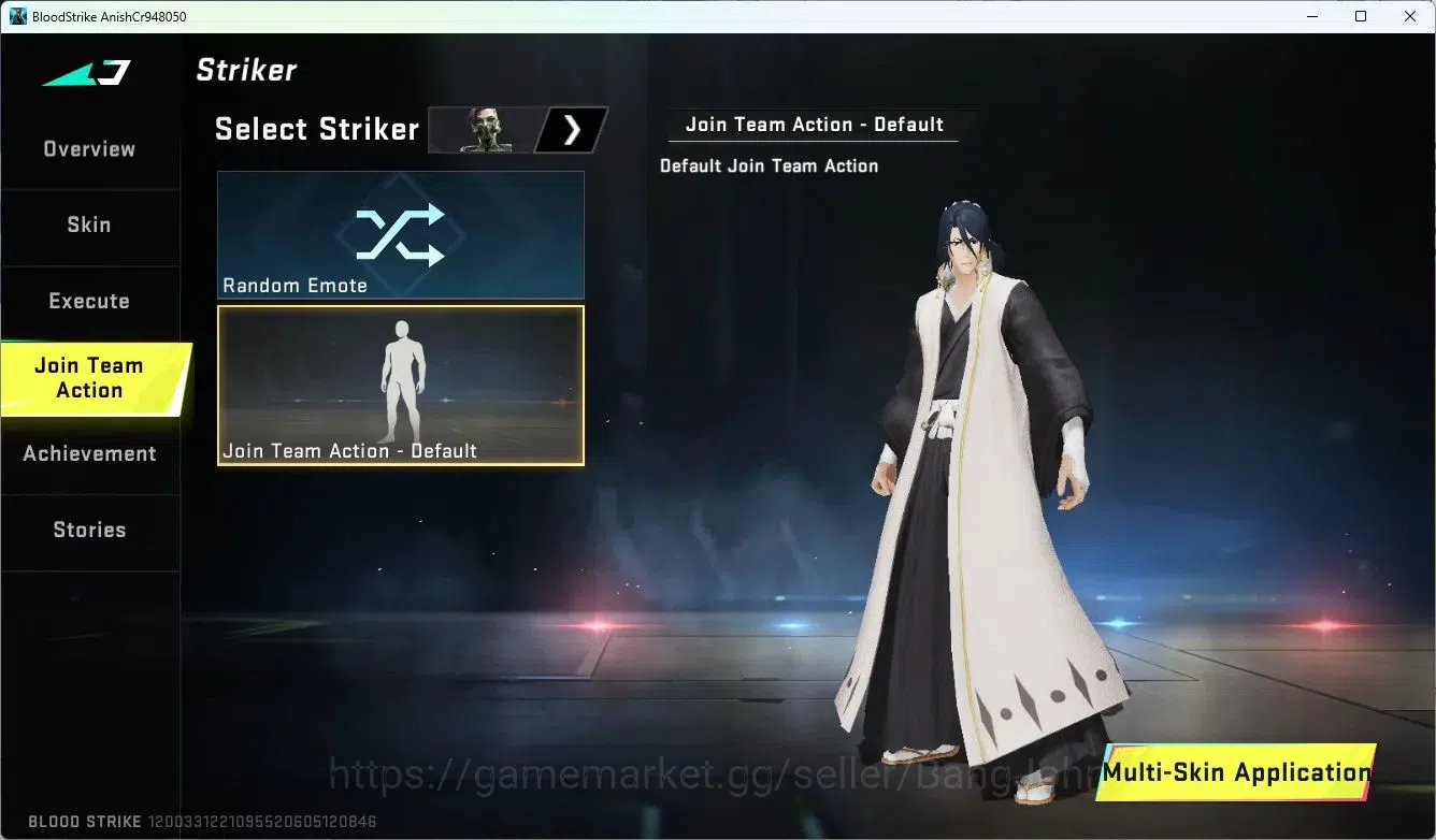 Blood Strike Accounts ASIA | Collab AK47-Sacred Axe SDS | Ultra Vector-D image 6
