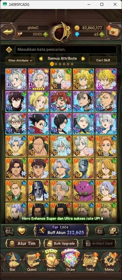 The Seven Deadly Sins: Grand Cross Accounts Global | 212.603k CC |1 LR|1 UR|LR Elizabeth 1/6|U image 4