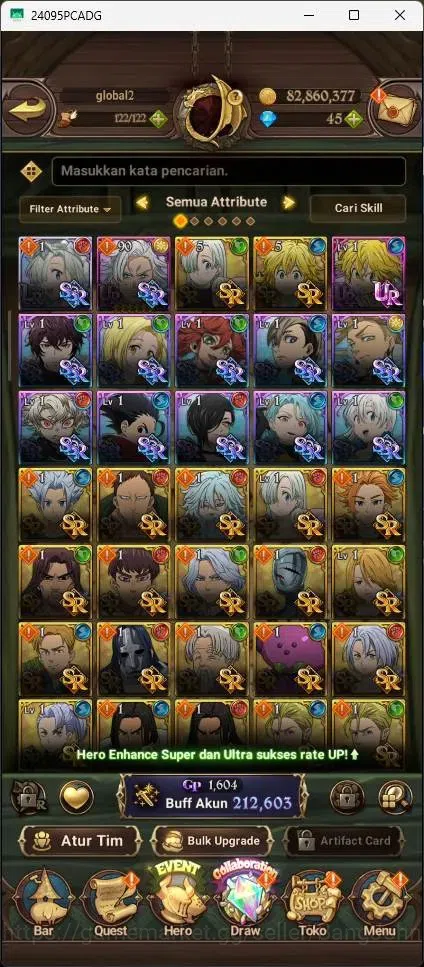 The Seven Deadly Sins: Grand Cross Accounts Global | 212.603k CC |1 LR|1 UR|LR Elizabeth 1/6|U image 5