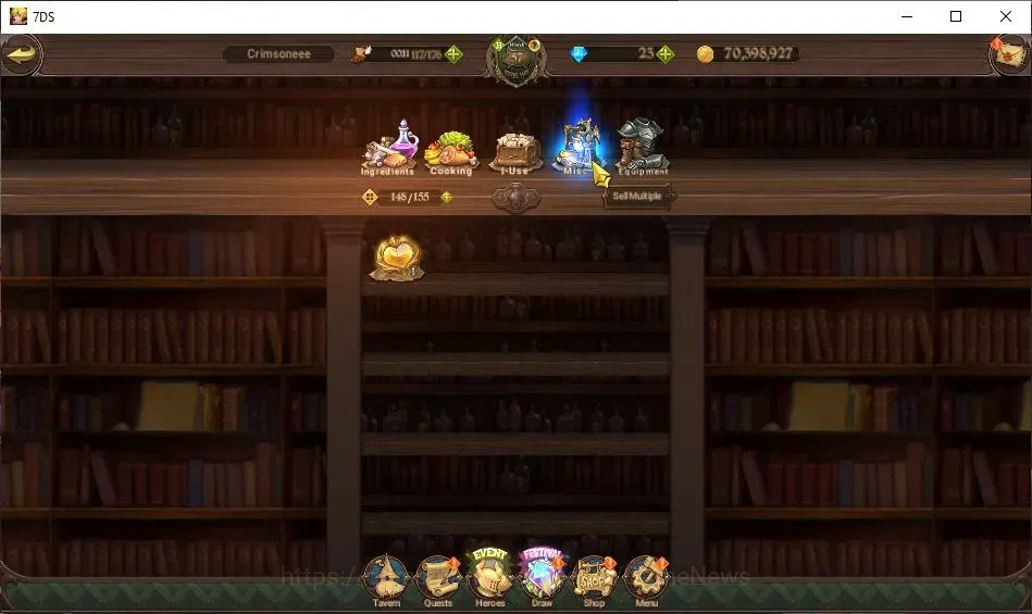 The Seven Deadly Sins: Grand Cross Accounts ASIA|4,8M CC|116 LS|8 LR+8 UR Collab ReZero|N Meli image 20