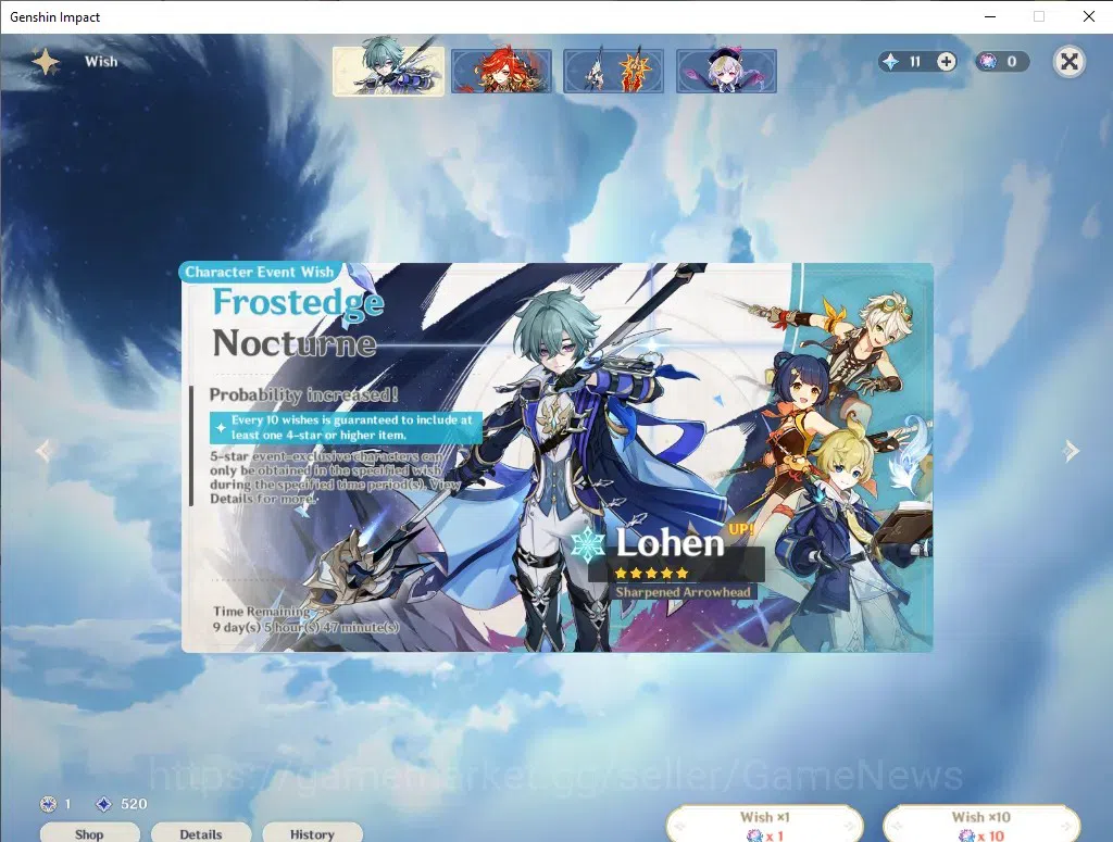 Genshin Impact Accounts ASIA|AR 49|All Unset|3 Limited + 3 (*5Weapon)|Mavu image 10