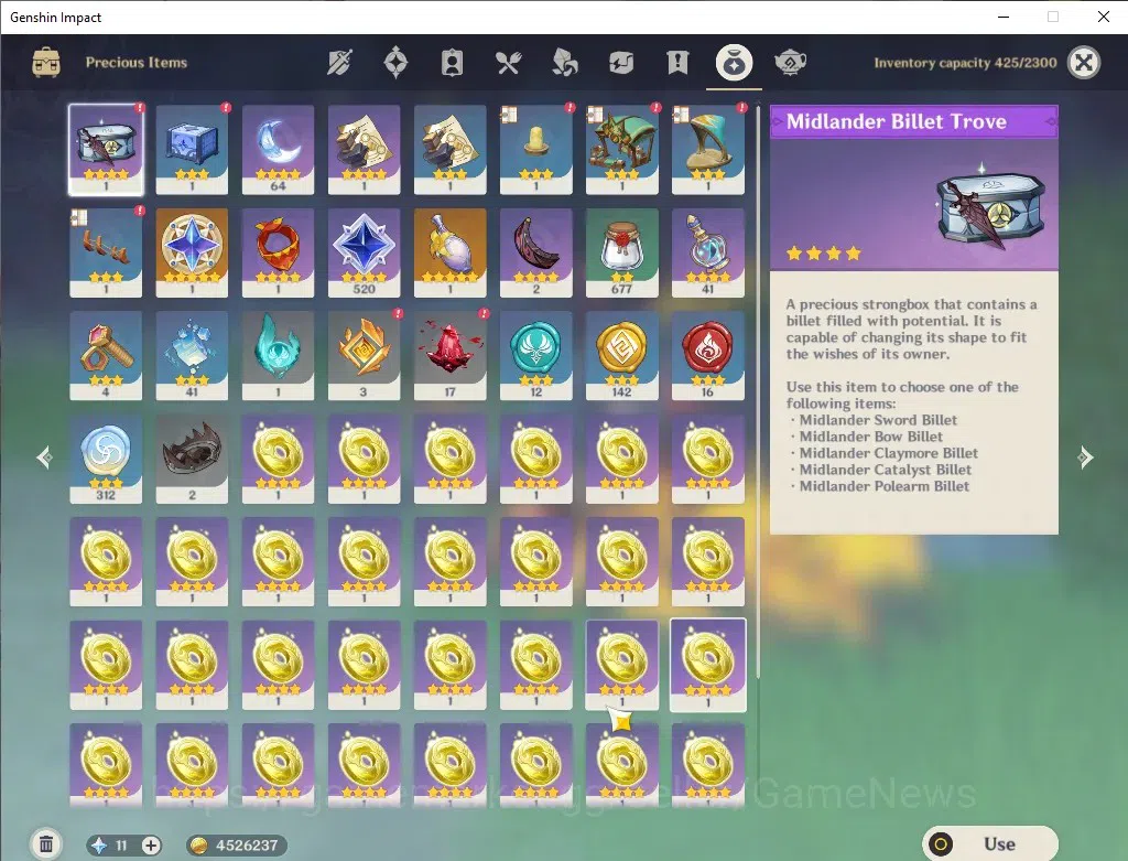 Genshin Impact Accounts ASIA|AR 49|All Unset|3 Limited + 3 (*5Weapon)|Mavu image 9