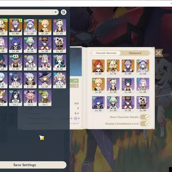 Genshin Impact Starter ASIA|AR 49|All Unset|3 Limited + 3 (*5Weapon)|Mavu image 1