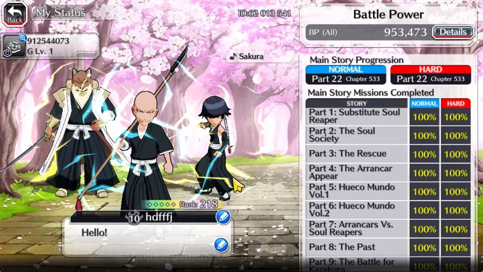Bleach: Brave Souls Accounts [GLOBAL]53K Orb|TYBW26[Bambietta,Meninas],Ichigo 1 image 16