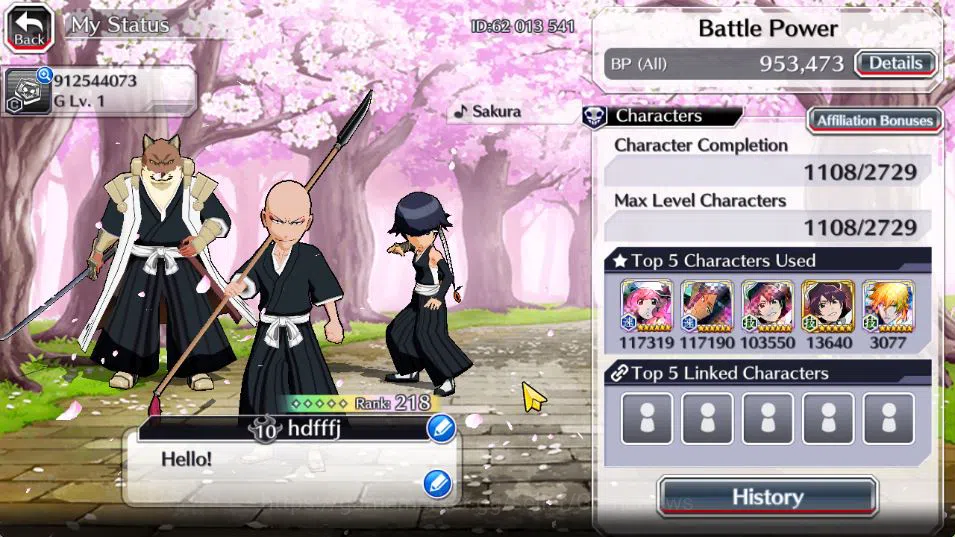 Bleach: Brave Souls Accounts [GLOBAL]53K Orb|TYBW26[Bambietta,Meninas],Ichigo 1 image 17