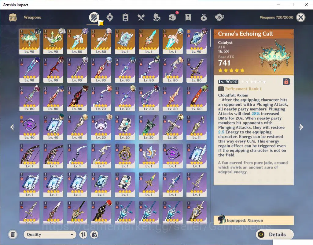 Genshin Impact Accounts Mid Game ASIA|AR 56|10 Limited 4