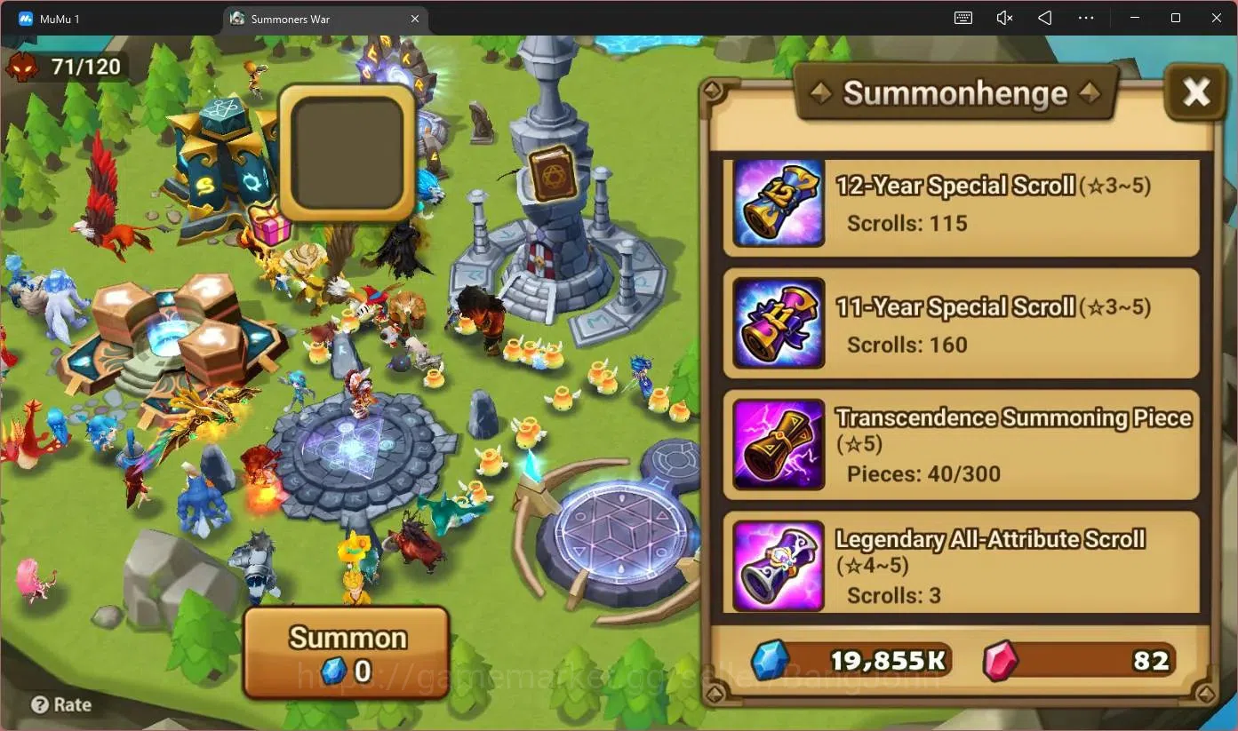 Summoners War: Sky Arena Accounts GLOBAL | NB 5 TESHAR,Starter Gacha 115 12Y+160 11Y image 3