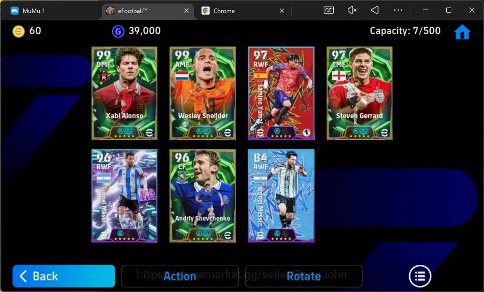 eFootball Accounts Mobile|PW 3024| Epic Alonso, Sneijder, Gerrard, Sh image 3
