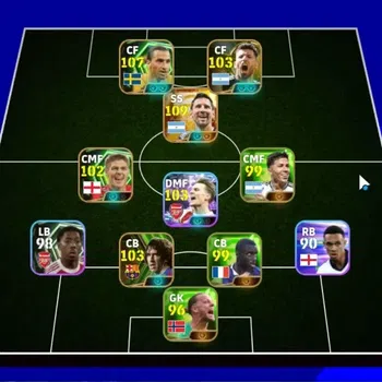 eFootball Accounts Legends & Iconic Players Android|Big Time Lionel Messi|5 Epic Zlatan Ibrahimovic,Sergio Aguero,Carles