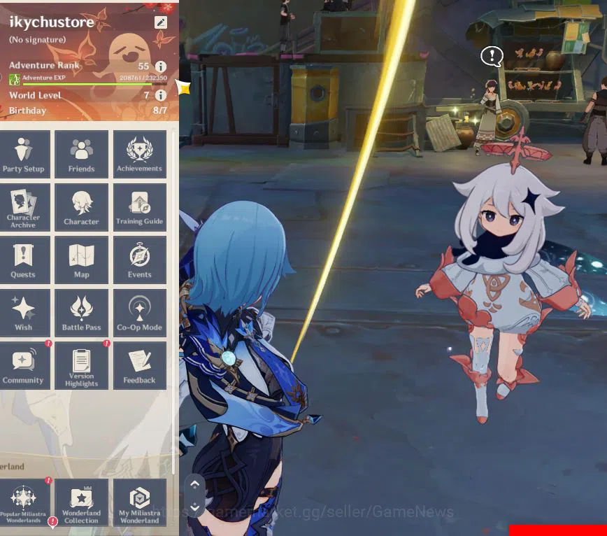 Genshin Impact Accounts ASIA|AR 55|7 Limited+1(*5Weapon)|Flins,Xilonen,Eul image 15