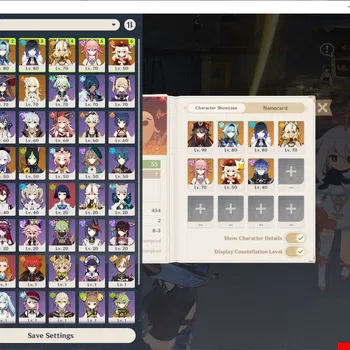 Genshin Impact End Game ASIA|AR 55|7 Limited+1(*5Weapon)|Flins,Xilonen,Eul image 1