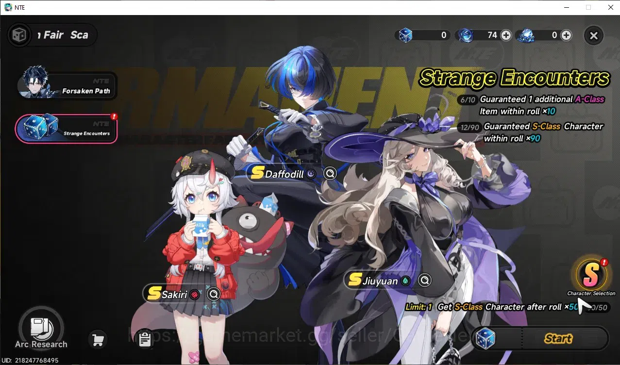 Neverness to Everness Accounts GLOBAL SEA|HL 3|2 SSR(Lacrimosa),Fadia|1 S-Class S image 5