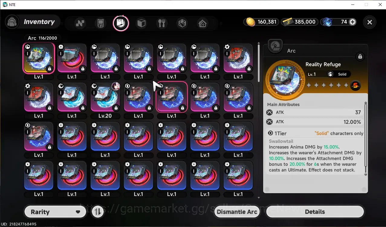 Neverness to Everness Accounts GLOBAL SEA|HL 3|2 SSR(Lacrimosa),Fadia|1 S-Class S image 9