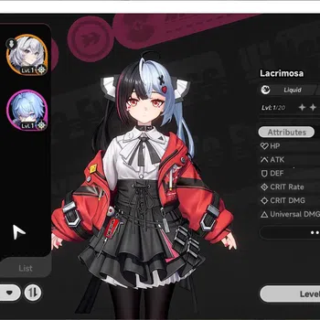 Neverness to Everness Accounts GLOBAL SEA|HL 3|2 SSR(Lacrimosa),Fadia|1 S-Class S image 1