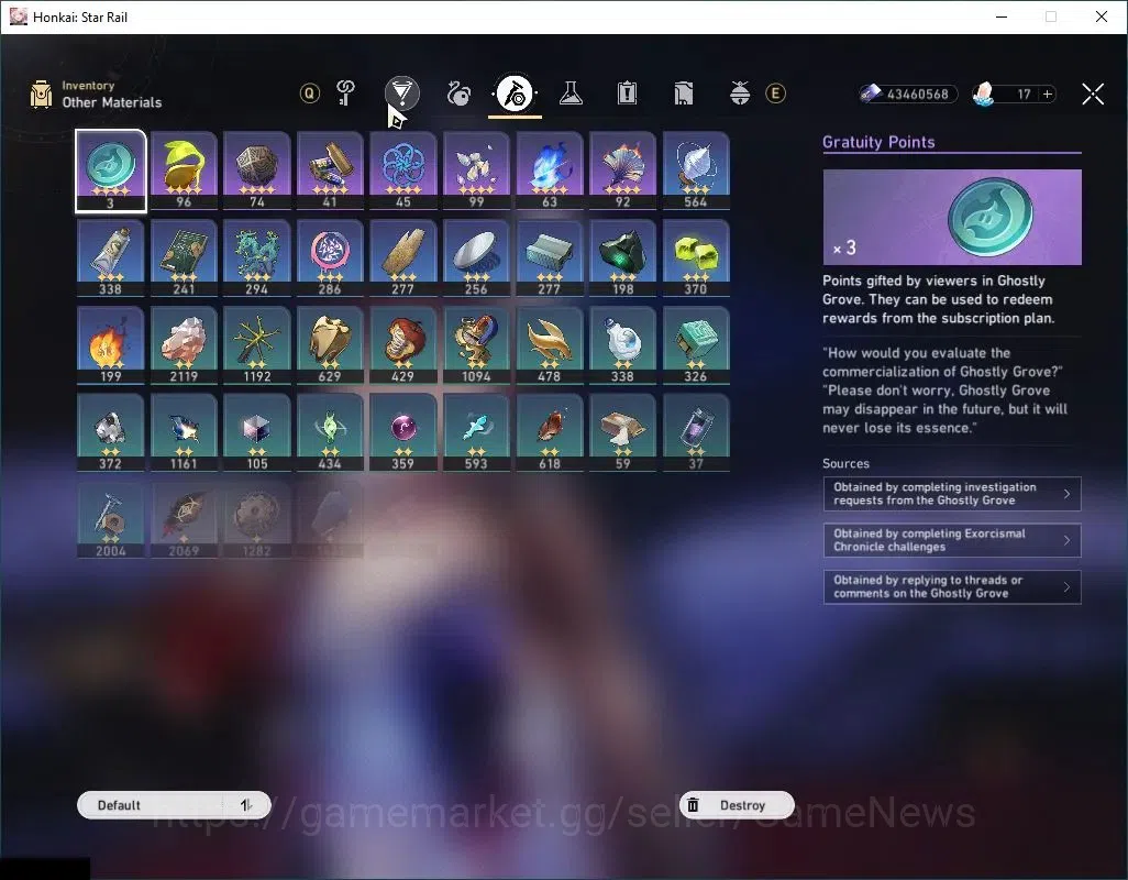 Honkai Star Rail Accounts Asia|TL70|Free GI(20Limit)|Premium Triple DoT|27 L image 13