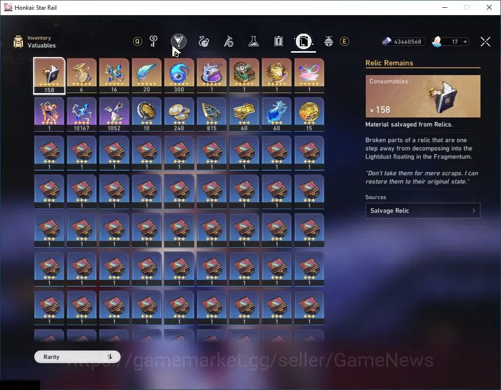 Honkai Star Rail Accounts Asia|TL70|Free GI(20Limit)|Premium Triple DoT|27 L image 15