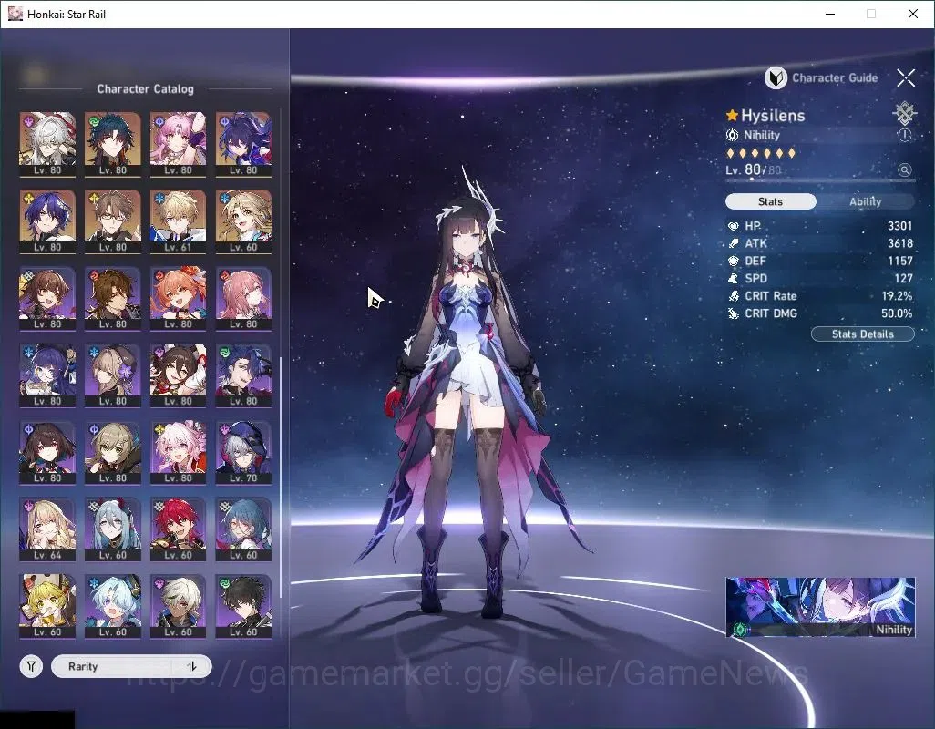 Honkai Star Rail Accounts Asia|TL70|Free GI(20Limit)|Premium Triple DoT|27 L image 5