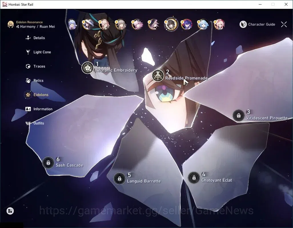 Honkai Star Rail Accounts Asia|TL70|Free GI(20Limit)|Premium Triple DoT|27 L image 7