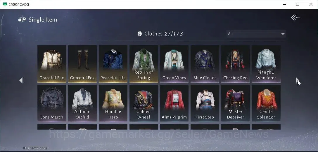 Where Winds Meet Accounts GLOBAL|Lv 95|GS 31K|1 HC|Graceful Fox Set|Return o image 16