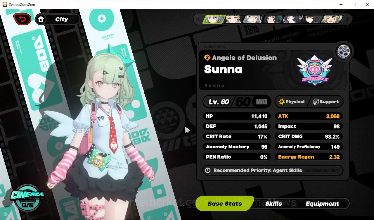 Zenless Zone Zero Accounts ASIA IK 54|S1 Ch3|10 Limit,Miyabi Team[(Miyabi,Yix image 11
