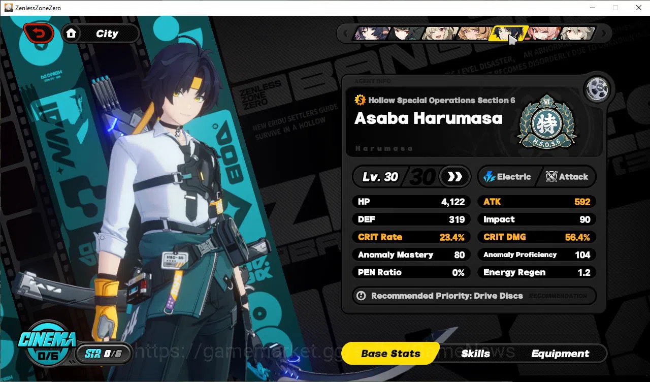 Zenless Zone Zero Accounts ASIA IK 54|S1 Ch3|10 Limit,Miyabi Team[(Miyabi,Yix image 2