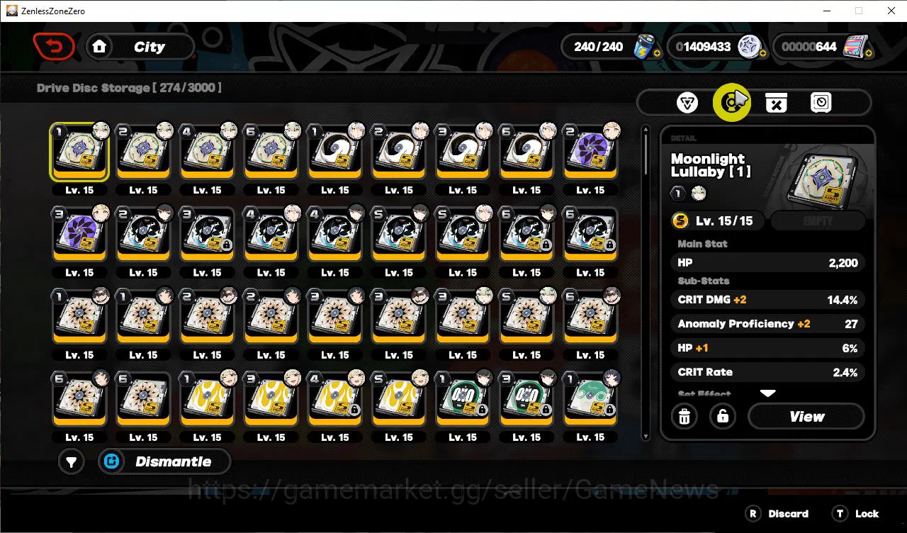 Zenless Zone Zero Accounts ASIA IK 54|S1 Ch3|10 Limit,Miyabi Team[(Miyabi,Yix image 20