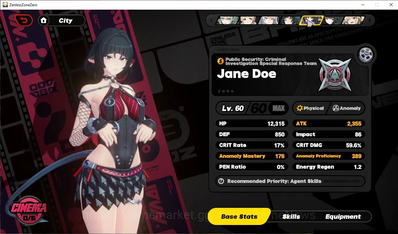 Zenless Zone Zero Accounts ASIA IK 54|S1 Ch3|10 Limit,Miyabi Team[(Miyabi,Yix image 7