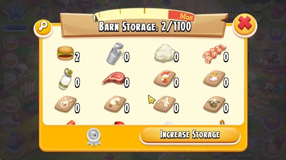 Hay Day Accounts Level 41 | Barn Storage 1100 + Silo Storage 625 |  image 10