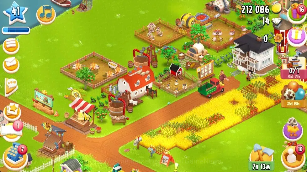 Hay Day Accounts Level 41 | Barn Storage 1100 + Silo Storage 625 |  image 2