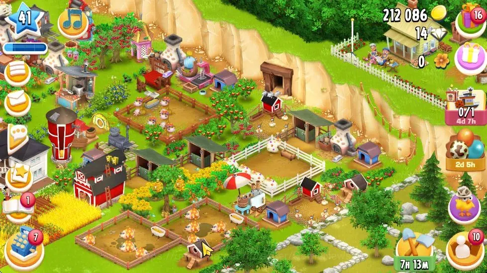 Hay Day Accounts Level 41 | Barn Storage 1100 + Silo Storage 625 |  image 4
