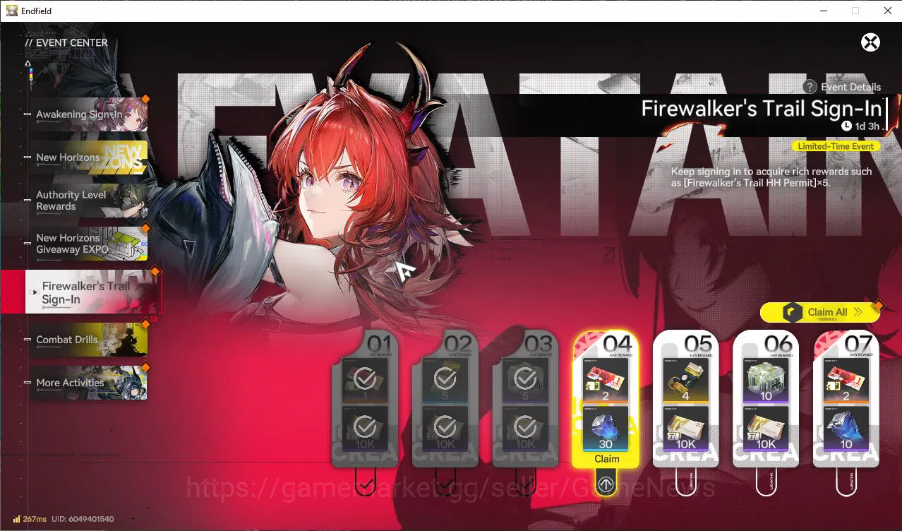 Arknights: Endfield Accounts NA/EU Lv2|1,8k Arsenal|2SSR(Ardelia,Last Rite)+6SR Operators|1 5*WP |100 Oro+3 10