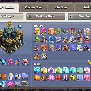 Clash of Clans Accounts High-End TH17-BH9|Lv.175|BK80,AQ80,M53,GW61,RC40,DD12|BM25-BC21|HH11|6 Legendary,5 Gold