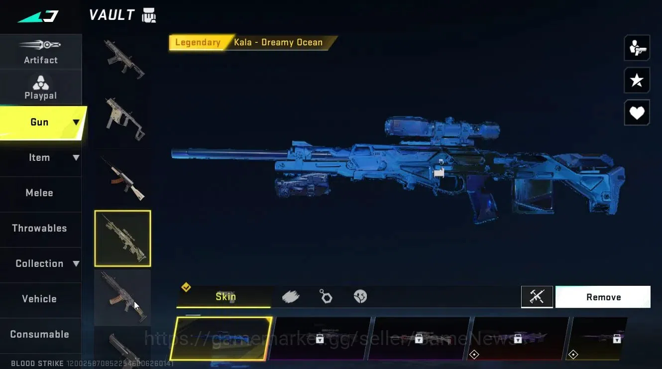 Blood Strike Accounts ASIA|Collab BLEACH[Ethan-Byakuya]+7DS[Kar98,QBZ95] image 13