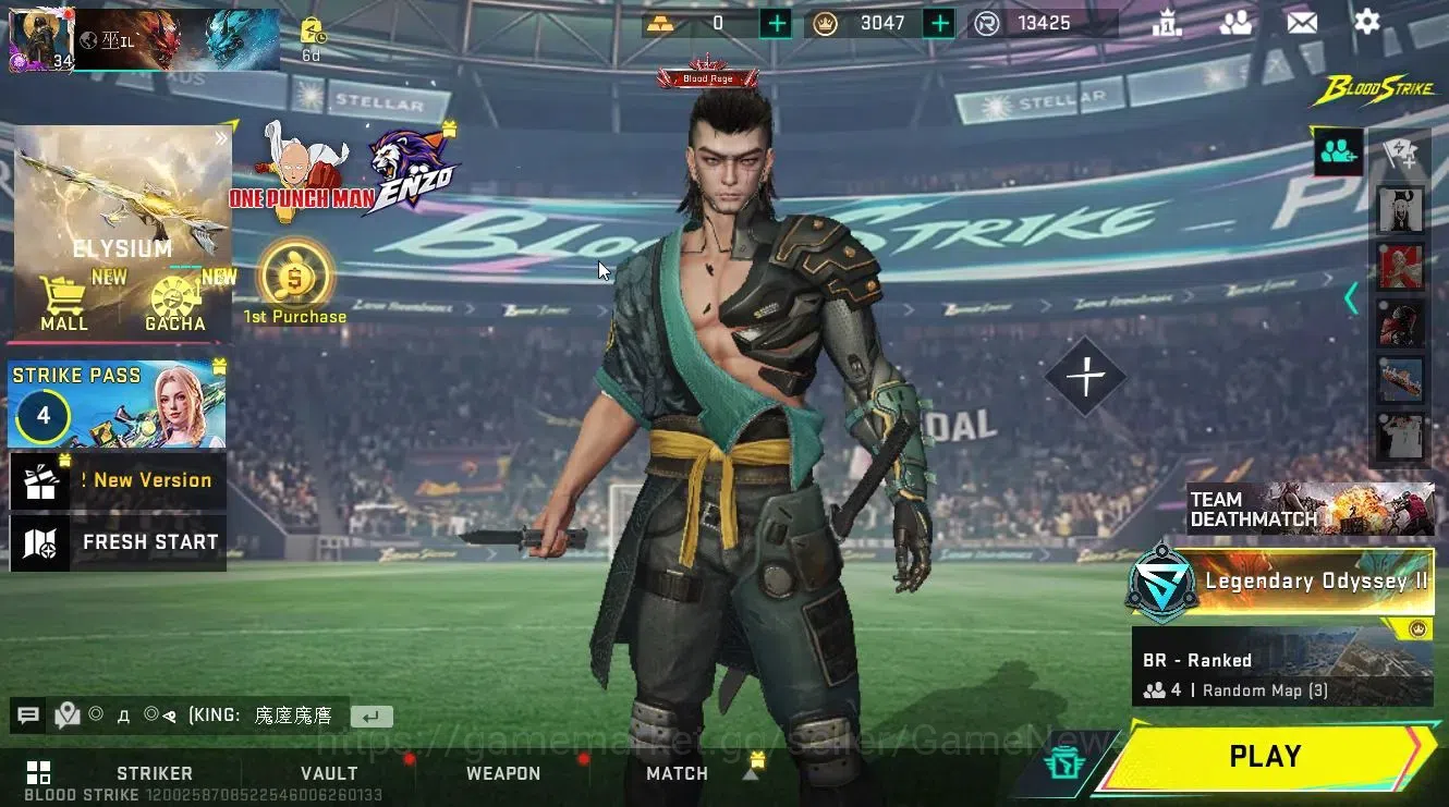 Blood Strike Accounts ASIA|Collab BLEACH[Ethan-Byakuya]+7DS[Kar98,QBZ95] image 3