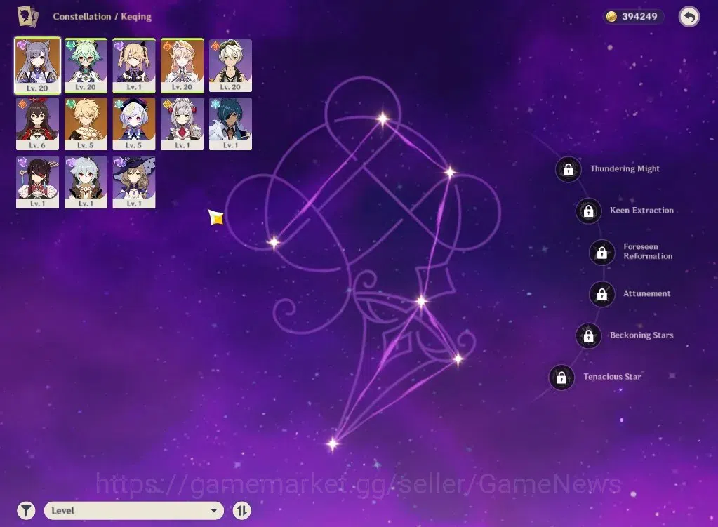Genshin Impact Accounts ASIA|AR11|Fresh Starter|1Limited+9(*4Character)|Ni image 4