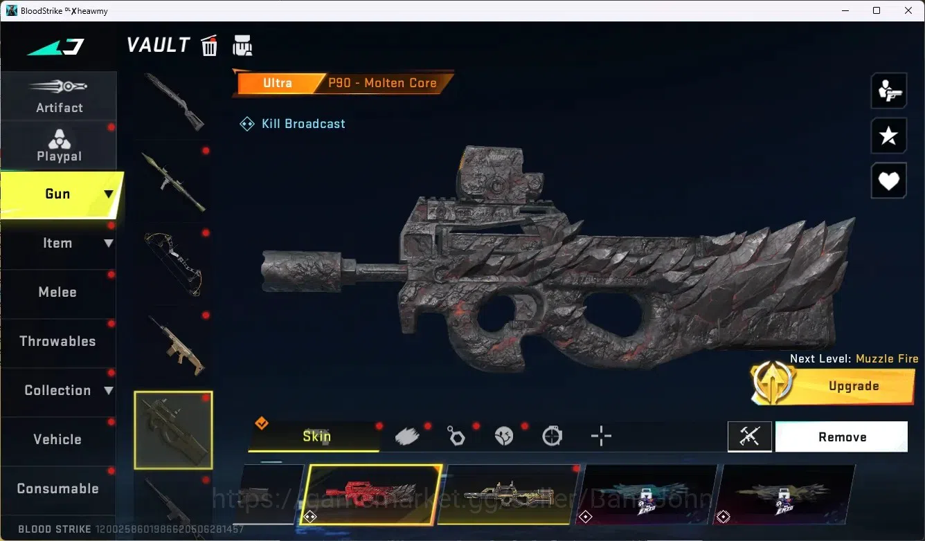 Blood Strike Accounts ASIA|Ultra Melee DualBlades-Winter's Edge|1 Evo Gu image 10