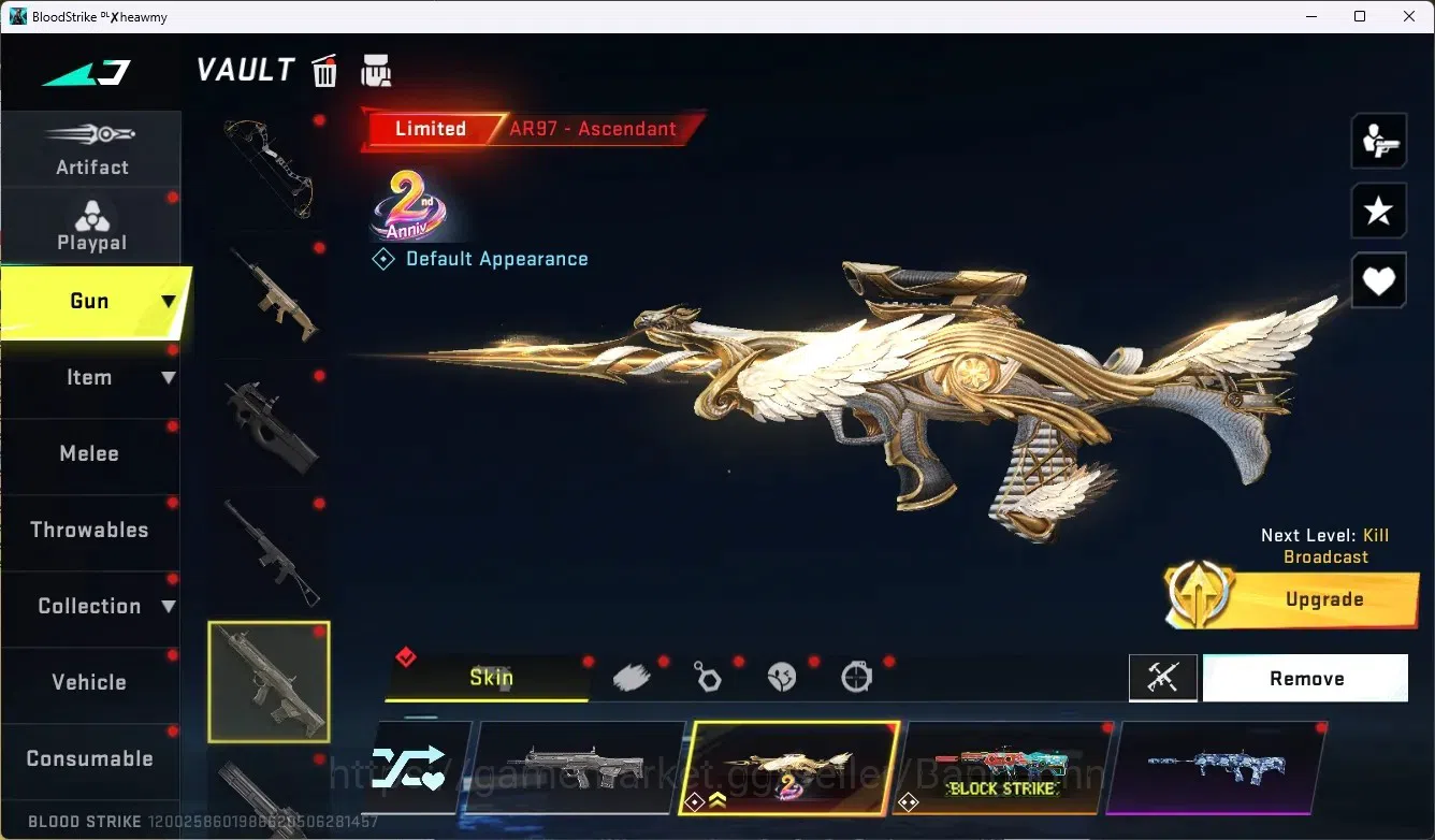 Blood Strike Accounts ASIA|Ultra Melee DualBlades-Winter's Edge|1 Evo Gu image 11