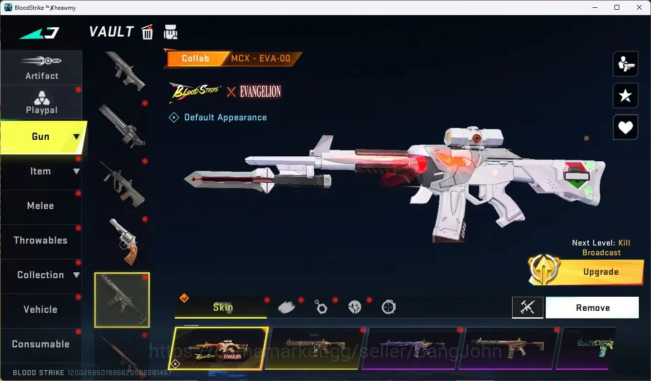 Blood Strike Accounts ASIA|Ultra Melee DualBlades-Winter's Edge|1 Evo Gu image 13