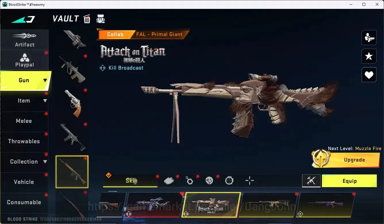 Blood Strike Accounts ASIA|Ultra Melee DualBlades-Winter's Edge|1 Evo Gu image 15