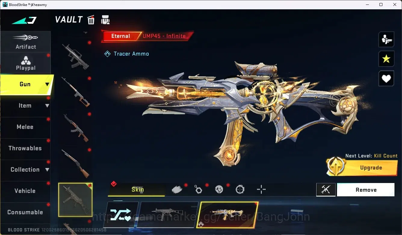 Blood Strike Accounts ASIA|Ultra Melee DualBlades-Winter's Edge|1 Evo Gu image 18
