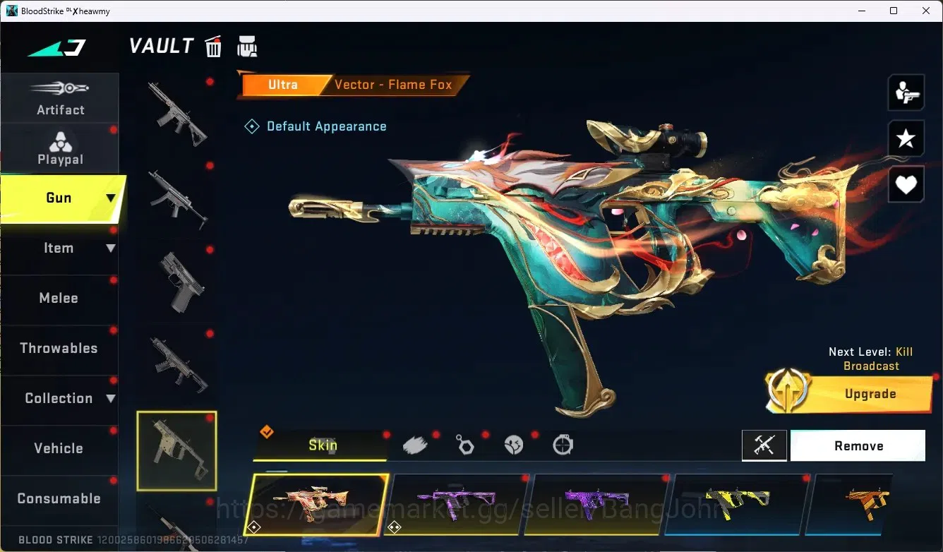 Blood Strike Accounts ASIA|Ultra Melee DualBlades-Winter's Edge|1 Evo Gu image 4