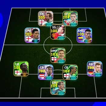 eFootball Accounts Legends & Iconic Players EFOOTBALL COLLECTIVE 3201+ | BLITZ J RODRIGUEZ,HARRY KANE PACK,L SUAREZ,W